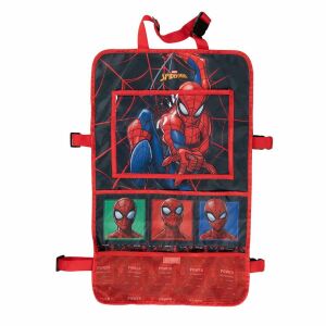 Spiderman Disney Autós Szervező Tablet Tartóval - Háttámla- és ülőfelületvédő