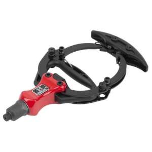 Strend Pro ergonomic rivet gun, black and red, for setting rivets - Pliers