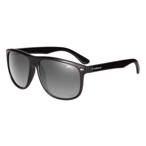 Relax Kanaga R2326E polarized sunglasses, black frame, grey lenses