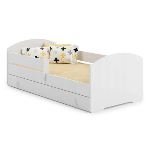 Kobi Luk Ifjúsági ágy matraccal és ágyneműtartóval 80x180cm #fehér
