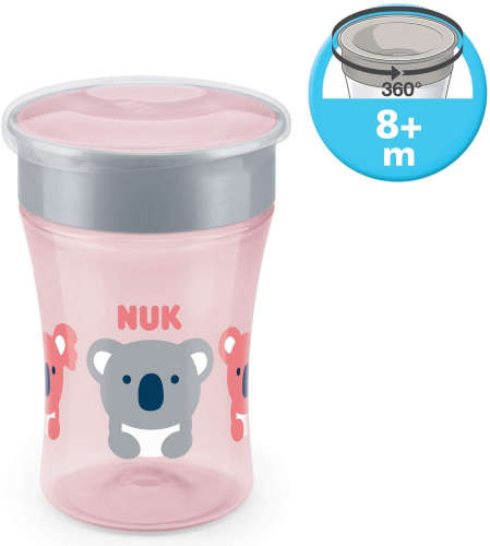 Nuk Magic Cup varázslatos Pohár 230ml - Koala maci #rózsaszín  31172196