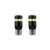 W5W 18 SMD 3014+T10 LED car bulbs, CANBUS, white, 12-24V, 2 pieces