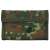 MFH camo wallet, unisex, closed, green, polyester