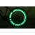 Zöld LED kerékpár kerékvilágítás, kerékpár kerékvilágítás, kerékpár biztonsági lámpa