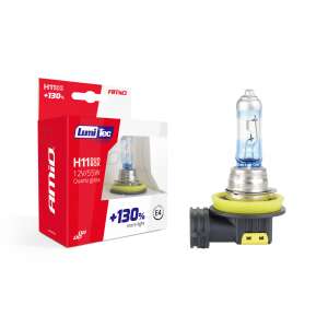LumiTec Limited 130% H11 12V 55W Halogen Bulbs Set of 2