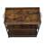 Silvius serving trolley, oak smoke/black, with three shelves, wine rack, towel holder, and removable tray