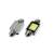 Zestaw 2 żarówek LED do samochodu, C5W CANBUS sofit, 36mm biały, 12V