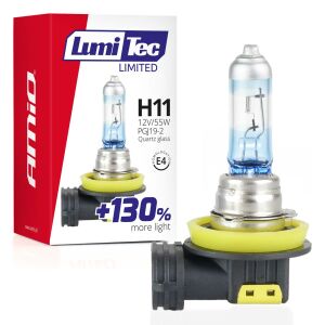 Bec halogen H11 12V 55W LumiTec Limited 130%