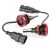 Set 2 becuri auto LED BF Series AMiO compatibil H8 / H9 / H11 54504430