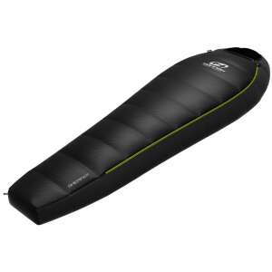 Hannah Sherpa 160 MT-P sleeping bag, black with green accents, extreme -16°C temperature rating - Hannah