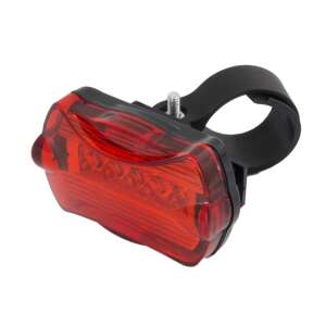 Esperanza Helvetios bicycle rear light, red LED, 5 LEDs, 7 light modes, quick release bracket - Bicycle Light