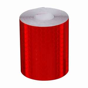 Red reflective tape for bicycle safety, 3 meters long - Bicycle Light