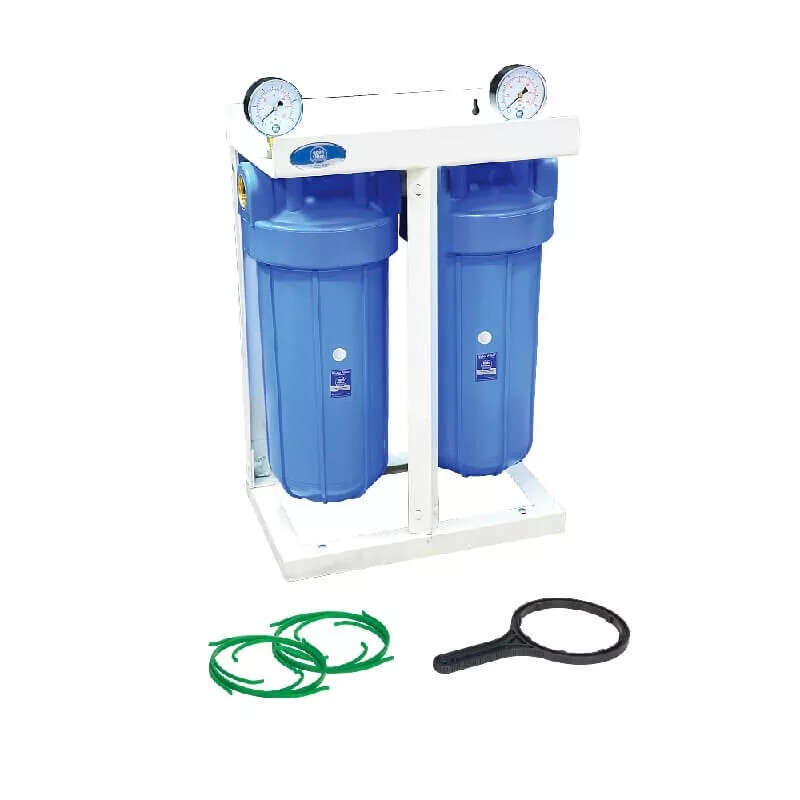 Aquafilter hhbb10a központi vízszűrő rendszer nyomásmérőkkel