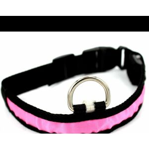 LED Kutyanyakörv - Rózsaszín - XL 143797205 - Állattartás