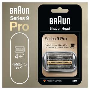 Braun 94M Combipack Series 9, Series 9 Pro ezüst borotva pótfej 58326140 