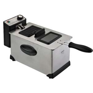 Friteuza cu ulei, VIVAX DF-2003SS, capacitate 3 l, putere 2000 W, Inox, Argintiu