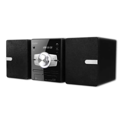 Vivax VOX MC-650 30 W, 50 Hz-16 kHz, Bluetooth, USB, CD ezüst-fekete mikro HiFi rendszer 58113068