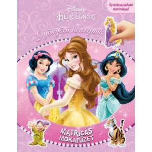 Matricás mókafüzet - Gyönyörű hercegnők 46852764 Gyermek könyvek - Hercegnő