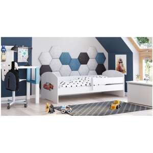 Kobi Luk Ifjúsági ágy matraccal 140x70cm #fehér - Többféle matricával 54525275 