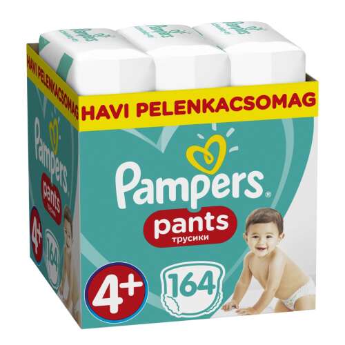 Pampers Pants havi Pelenkacsomag 9-15kg Maxi 4+ (164db) 32522604