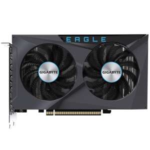 Placă video Gigabyte Radeon RX 6400 Eagle OC 4GB Vedere frontală - Gigabyte Plăci video