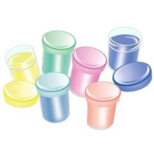 Colorino Pasztell tégelyes tempera készlet, 12 x 20 ml, pasztell színek - Tempera