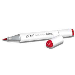 Marker de schiță Colorino Artist, marker cu două capete în roșu - Pixuri