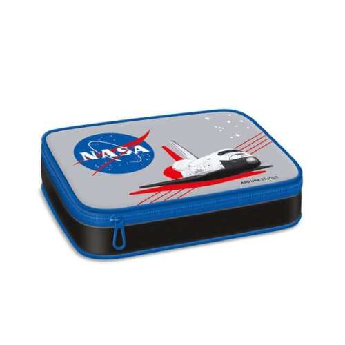 NASA többszintes tolltartó, fekete, szürke, űrhajós, Ars Una