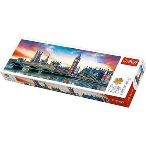 A Big Ben és a Westminsteri apátság, London Panoráma puzzle - 500...