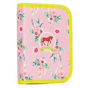 Horse Angie lovas mintás tolltartó, rózsaszín és zöld, OXY BAG - Oxybag