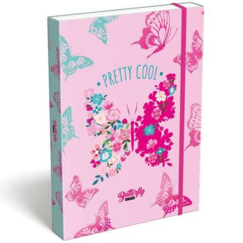 Lollipop Cute Butterfly pillangós füzetbox A4 - Lizzy Card