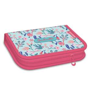 Jardinette töltött kihajtható tolltartó virágos és madaras mintával - Ars Una - Ars Una Tolltartó