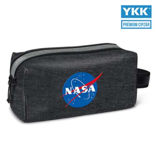 NASA cipzáras neszesszer, szürke, YKK cipzárral - Neszesszer