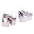 Karácsonyfa sütemény kiszúró forma, 3D, rozsdamentes acél, 2 db