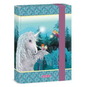 Ars Una Stardust A5 füzetbox unikornis és tündérpor szóró tündérlány mintával - Ars Una