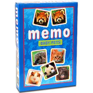 Állatkölykök memóriajáték - MEMO 54546265 