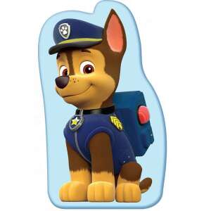 Paw Patrol Chase karakter formájú díszpárna, 37x25 cm - Díszpárna