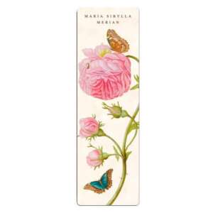 Maria Sibylla Merian: rózsás - pillangós könyvjelző 54547424 