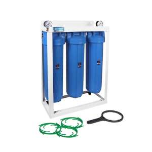 Aquafilter HHBB20B központi vízszűrő rendszer nyomásmérőkkel - Aquafilter