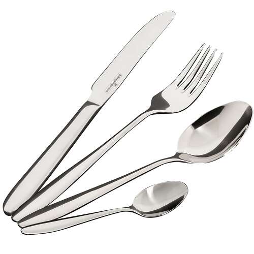Magefesa Granada stainless steel cutlery set, includes fork, knife and spoon