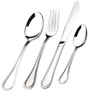 Magefesa Ana 24-teiliges Besteckset aus Edelstahl, enthält Löffel, Gabeln, Messer und Teelöffel - Besteck-Sets