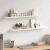 2 db Fehér MDF Fali Polc - 80 cm - Képkeret Tartó 183668695