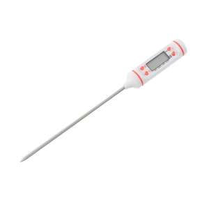 Digitálny teplomer na potraviny Envisage, biely, so sondou, na varenie, pečenie a meranie tekutín - Kuchynské teplomery