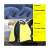 Envisage Супер абсорбираща микрофибърна кърпа, екстра качество, за почистване на автомобил или стъклени повърхности, 30x30cm, синя / жълта, използва се за избърсване на автомобилен прозорец