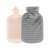 Gumiból készült melegvizes palack плюшена сива грейка до обикновена грейка.