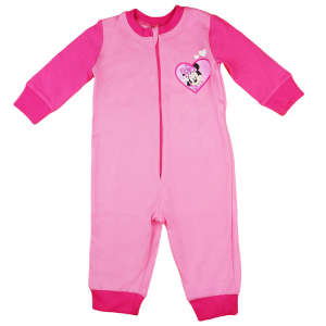Disney overálos kislány Pizsama - Minnie  - 80-as méret 31176141 Gyerek pizsama, hálóing - Cipzáros