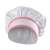 Fehér szakács sapka rózsaszín szegéllyel