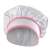 Fehér szakács sapka rózsaszín szegéllyel