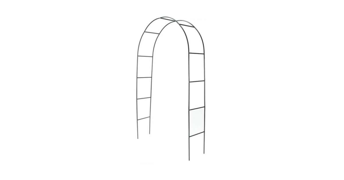 HIXA Rozenboog - Tuindecoratie - 240 x 140 cm - Metalen Frame - HIXA