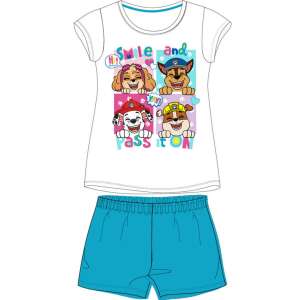 Mancs Őrjárat Smile rövid gyerek pizsama, kék rövidnadrág - E plus M